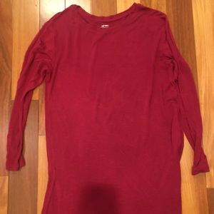 Old Navy maroon tunic small